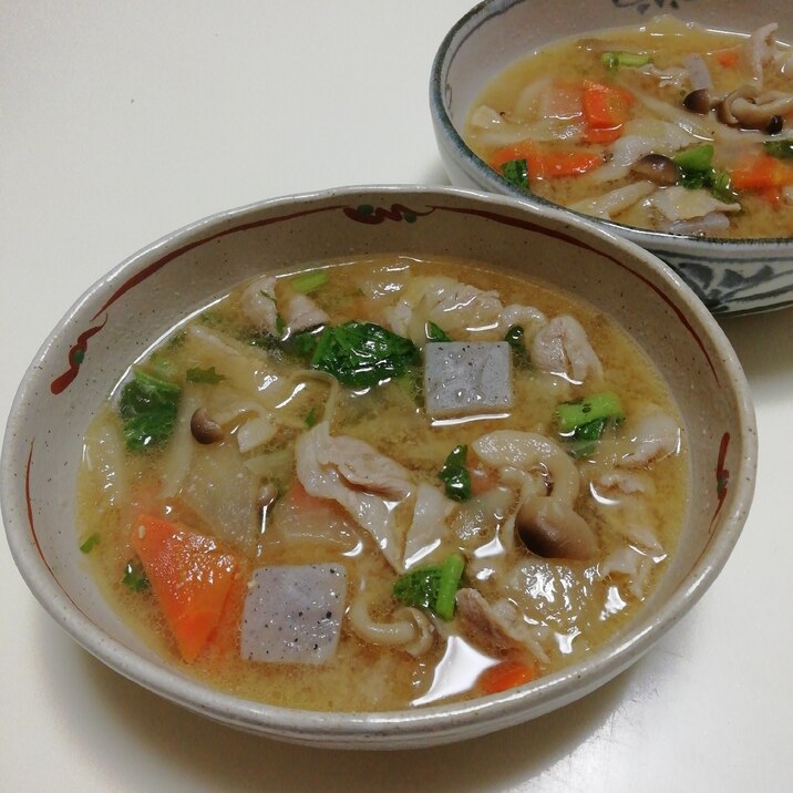 時短 野菜水煮 De 豚汁 レシピ 作り方 By イク9110 楽天レシピ 時短 野菜水煮 De 豚汁 レシピ 作り方 By イク9110 楽天レシピ